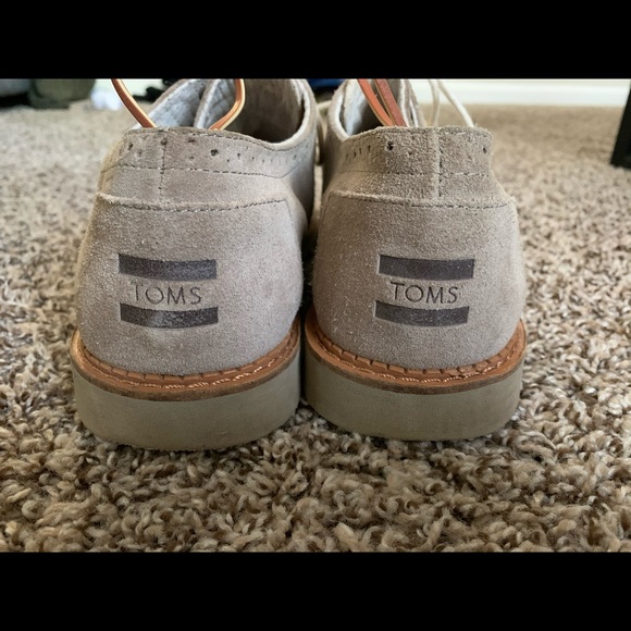 TOMS Men's Brogues Wingtip Derby Shoe - Picture 3 of 6